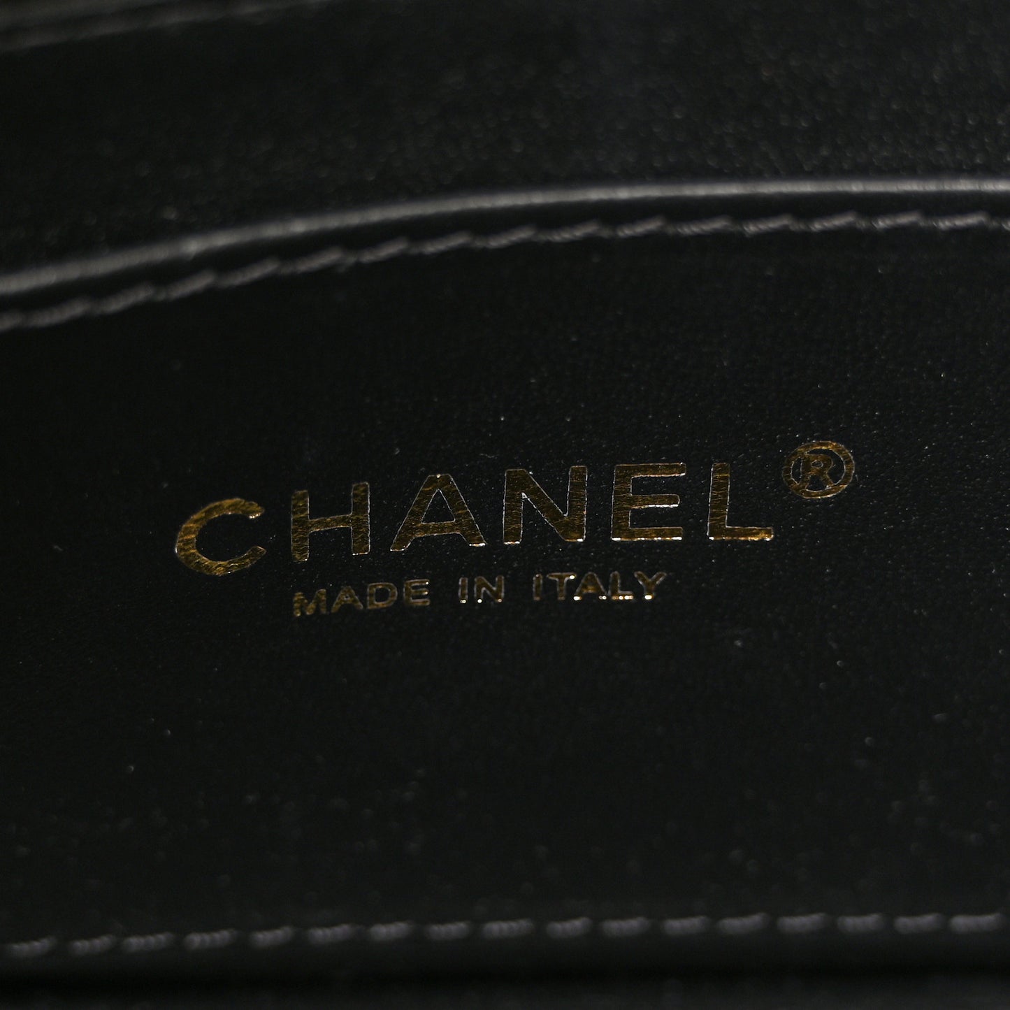Patent Lambskin Quilted Flap Black