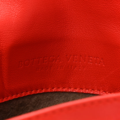 Bottega Veneta Nappa Intrecciato Small Chain Crossbody Red 7 of 11