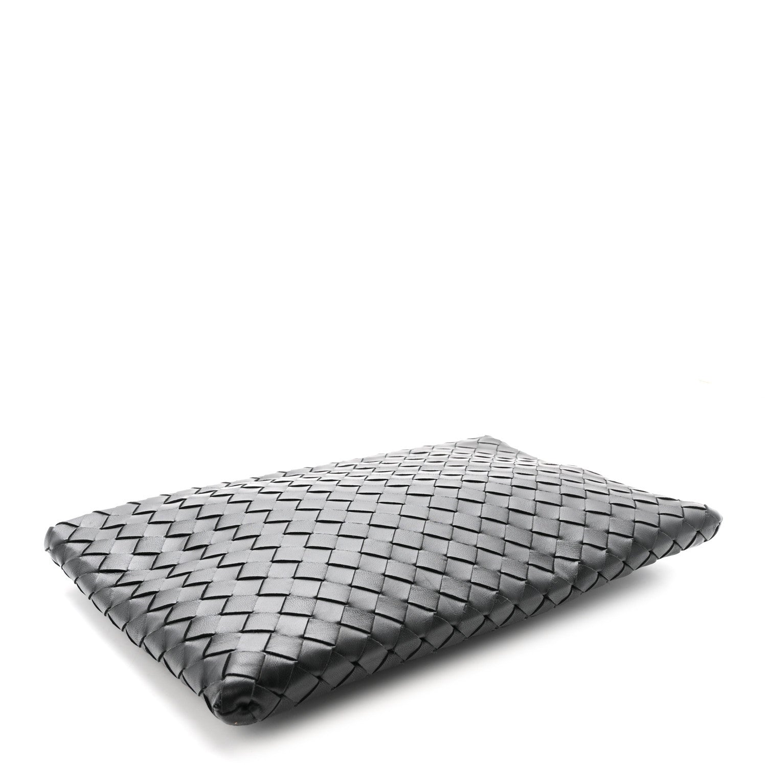 Bottega Veneta Nappa Intrecciato Large Flat Pouch Black 4 of 6