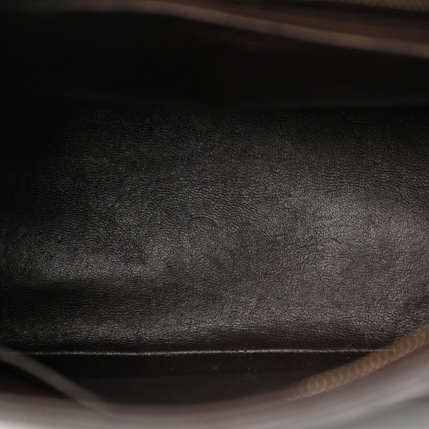 Caviar Quilted Medallion Tote Dark Brown