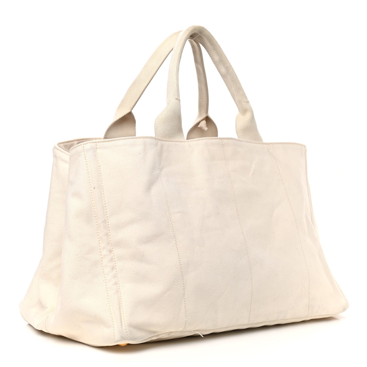 Prada Canapa Logo Tote Grezzo 2 of 12