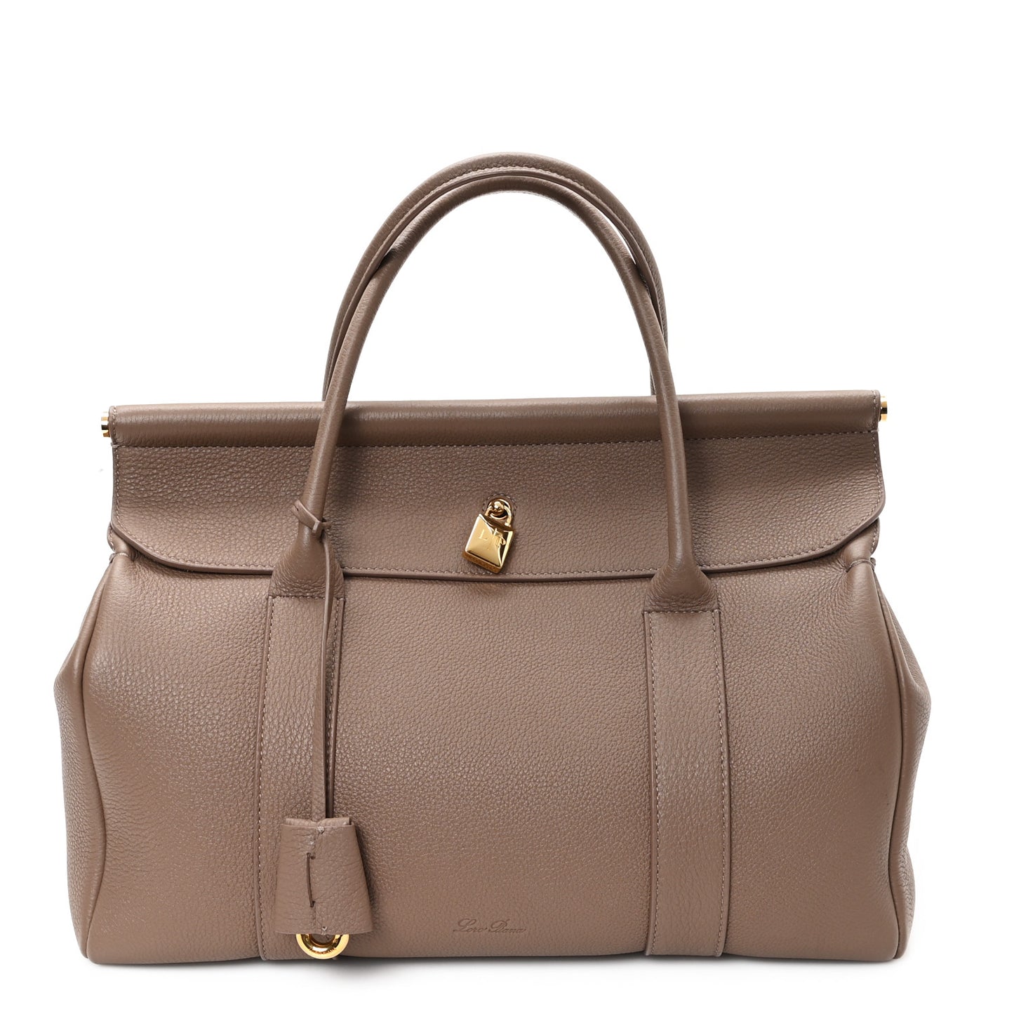 Grained Calfskin L32 Loom Bag Fossil