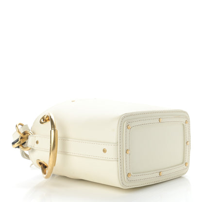 Chloe Smooth Calfskin Small Roy Bucket Bag Natural White 4 of 12