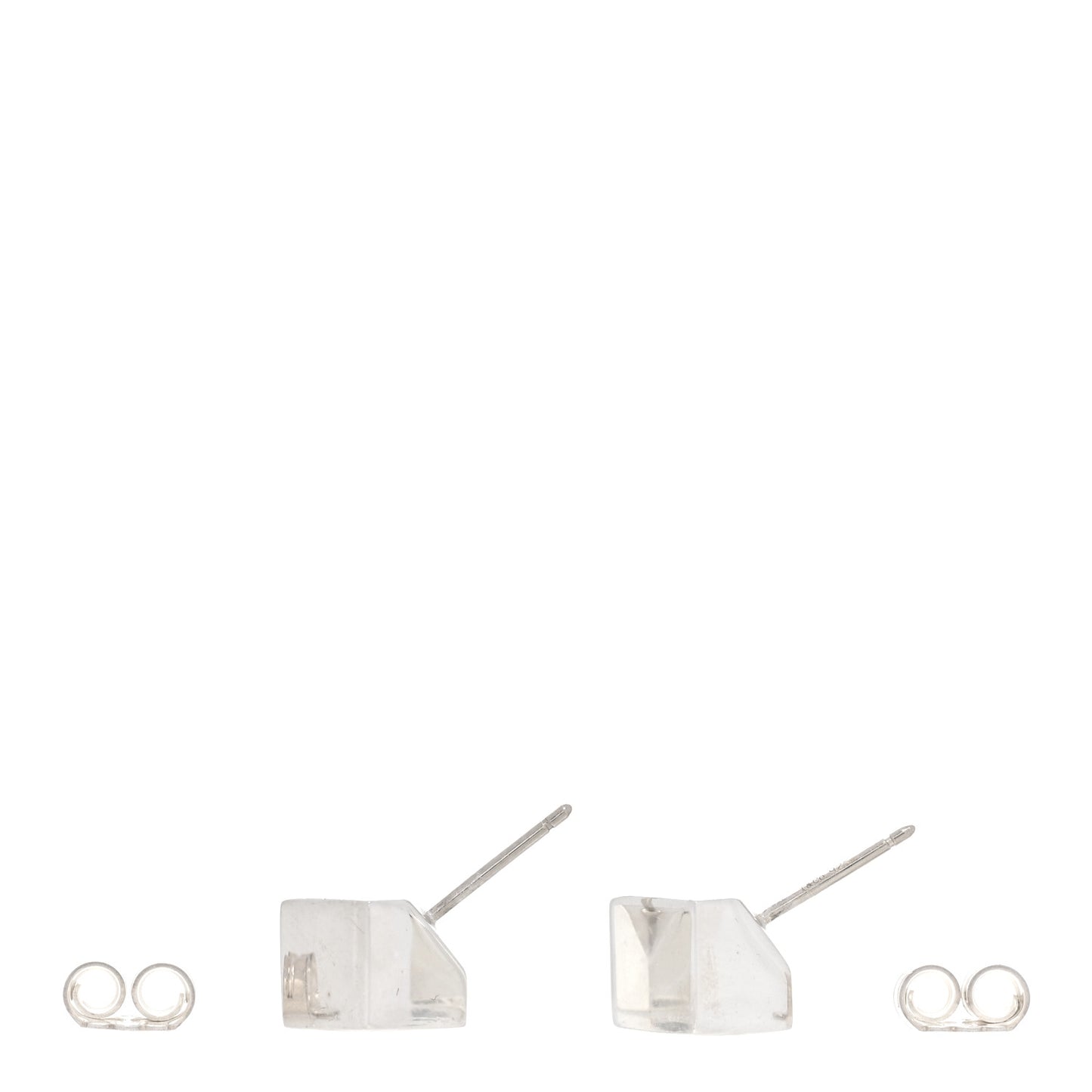 Sterling Silver Cube Earrings