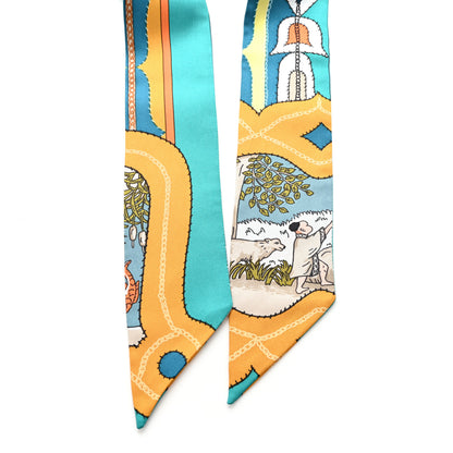 Hermes Silk Esprit Ainou Twilly 2 of 4