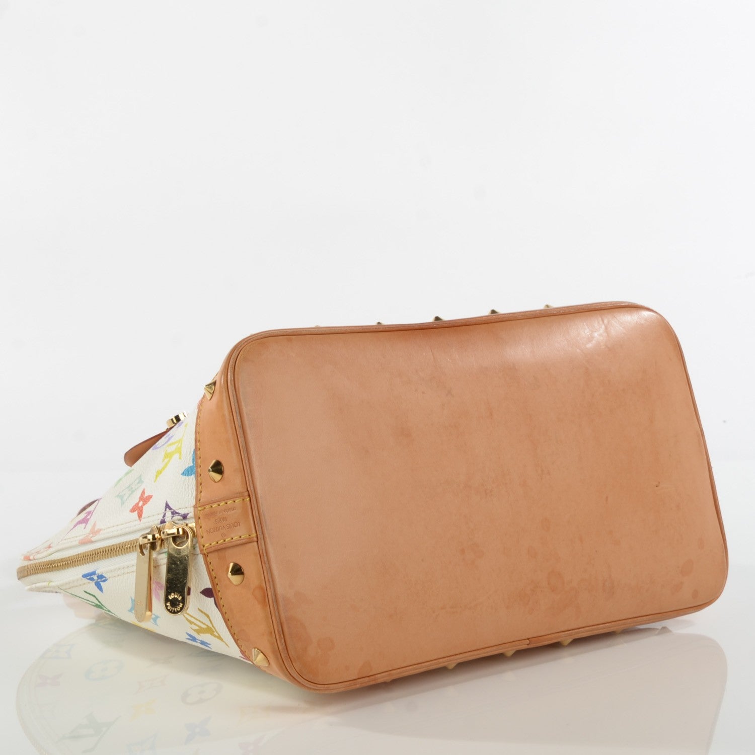 Louis Vuitton Monogram Multicolor Alma White 4 of 7