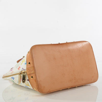 Louis Vuitton Monogram Multicolor Alma White 4 of 7