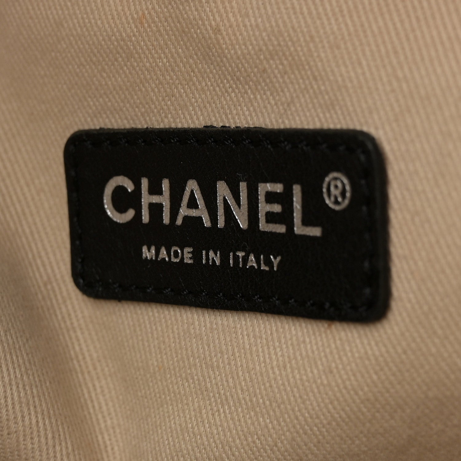 Chanel Coated Canvas Le Train Bag Black 6 of 14