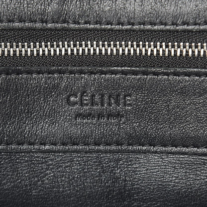 Celine Smooth Lambskin Vertical Zip Cabas Black 6 of 16