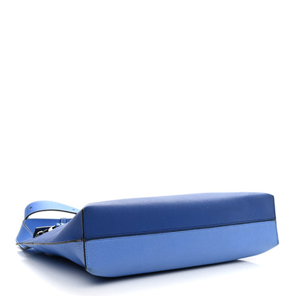 Loewe Calfskin T Pouch Bag Blue 4 of 11