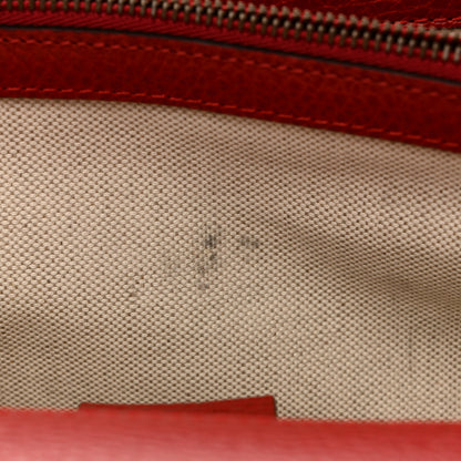 Gucci Dollar Calfskin Swarovski Crystal Small Dionysus Shoulder Bag Hibiscus Red 12 of 16