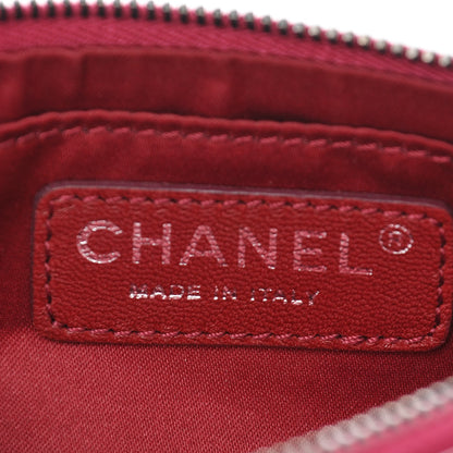 Chanel Patent Quilted Crossbody Pink 9 of 10