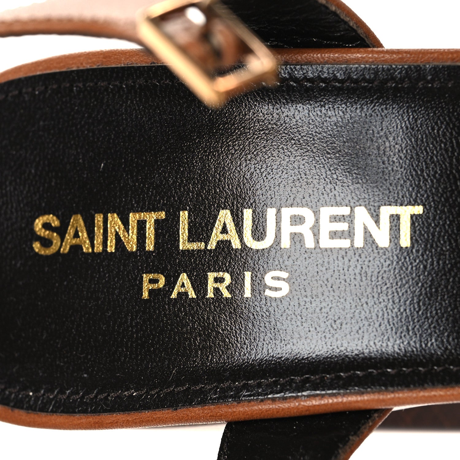 Saint Laurent Bianca Platform Sandals 37.5 9 of 10