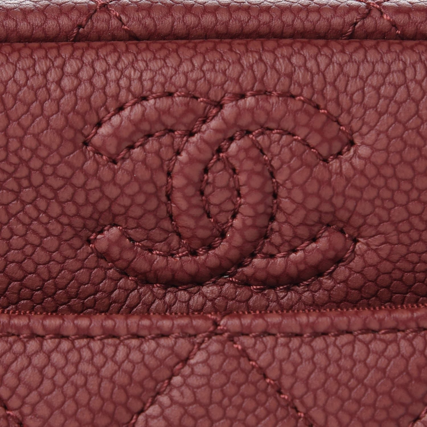 Chanel Caviar Quilted Coco Tassel Camera Case Burgundy 6 of 8