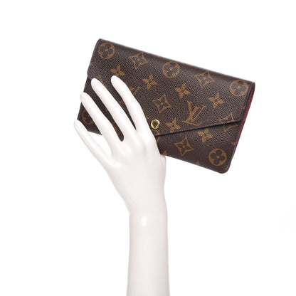 Louis Vuitton Monogram Jeanne Wallet Fuchsia 2 of 8