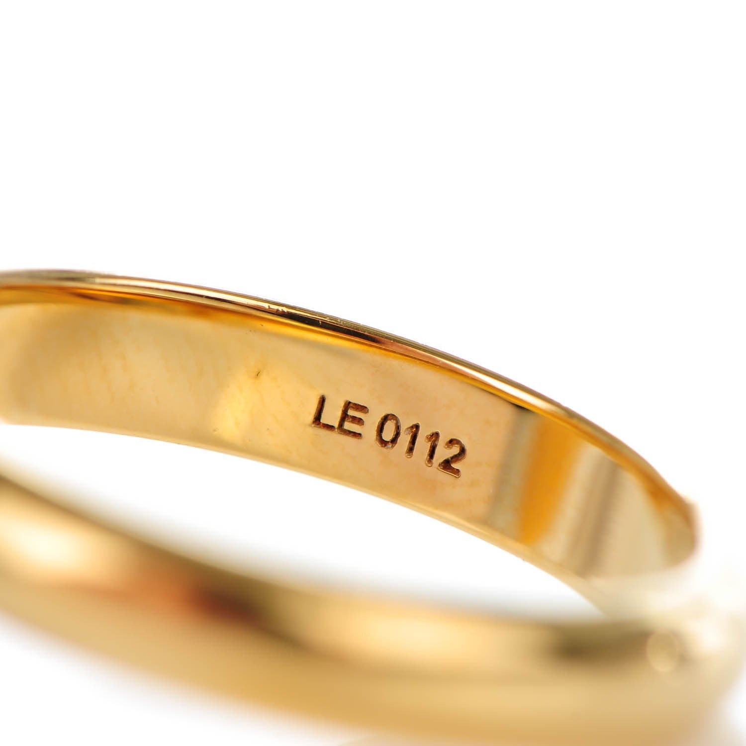 Louis Vuitton Crystal Idylle Ring L Gold 5 of 5