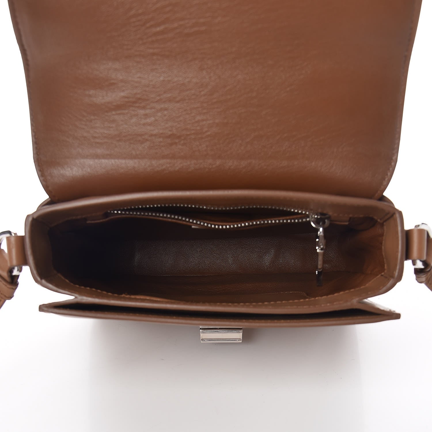 Prada City Calf Bi-Color Crossbody Bag Cannella Marmo 5 of 11