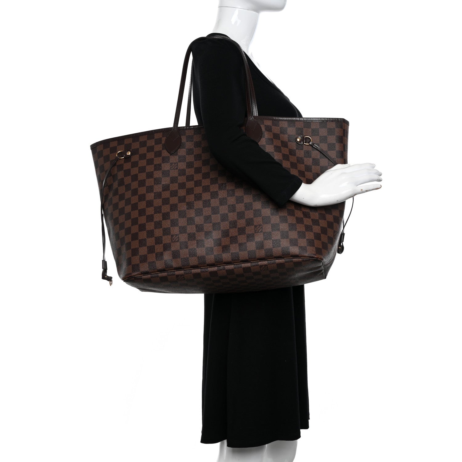 Louis Vuitton Damier Ebene Neo Neverfull GM 2 of 14