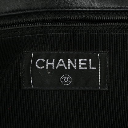 Chanel Lambskin Square Stitched Reissue Multi Pocket Flap Black 5 of 11