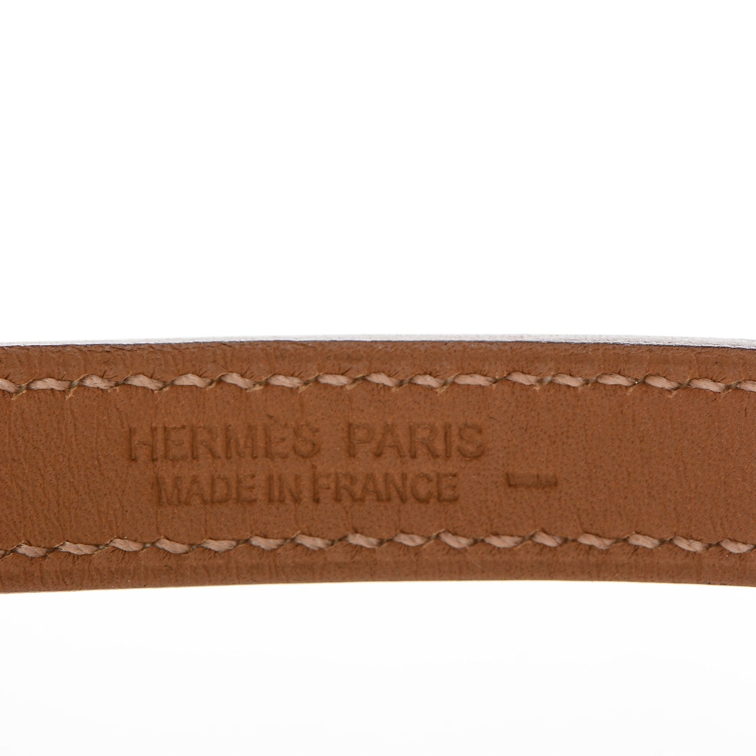 Hermes Lizard Rivale Double Tour Bracelet XS Ficelle 7 of 7