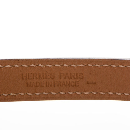 Hermes Lizard Rivale Double Tour Bracelet XS Ficelle 7 of 7