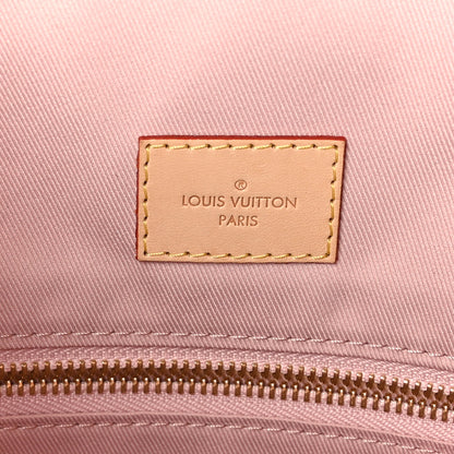 Louis Vuitton Damier Azur Graceful MM Rose Ballerine 6 of 9