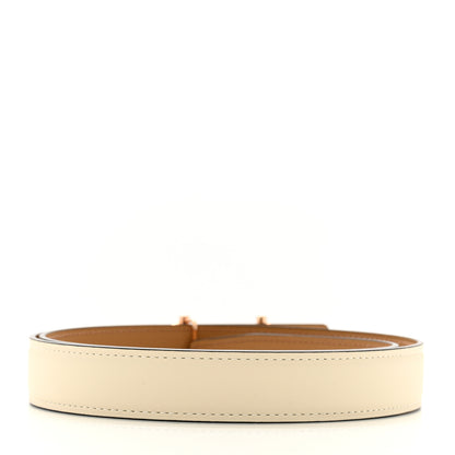 Hermes Epsom Swift 24mm Gamma Belt 80 32 Biscuit Nata 2 of 5