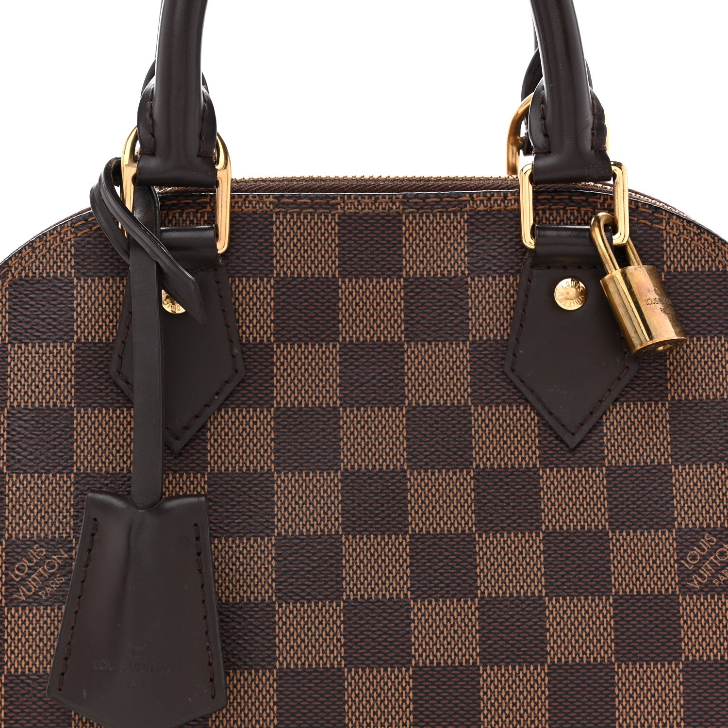 Louis Vuitton Damier Ebene Alma BB 8 of 14