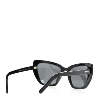 Prada Cat Eye Sunglasses SPR 08V-F Black 4 of 8