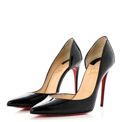 Christian Louboutin Patent Iriza 100 Pumps 37 Black 3 of 9