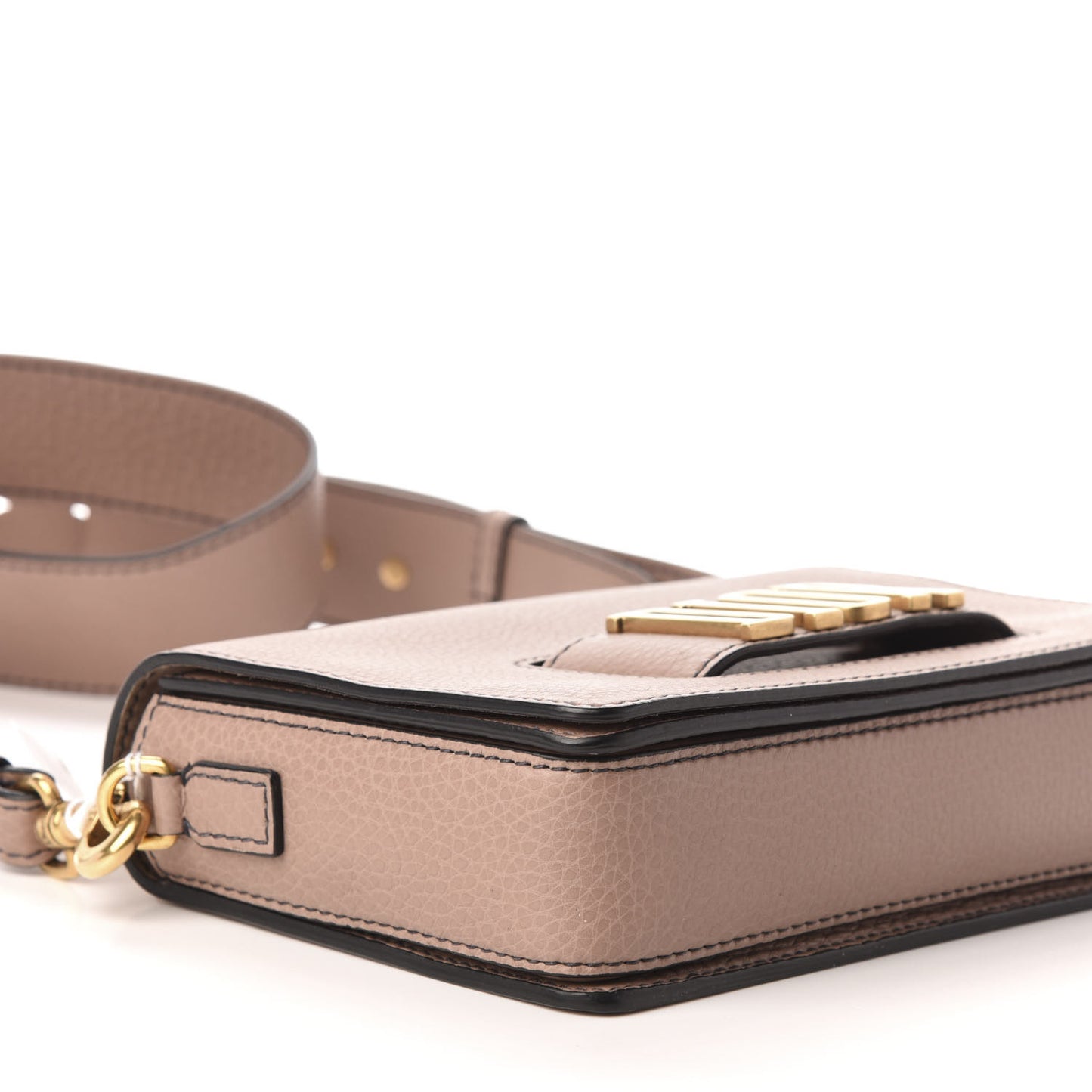 Grained Calfskin Dio(r)evolution Flap Bag Old Rose