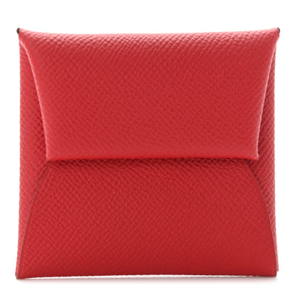 Hermes Epsom Bastia Coin Purse Rouge Casaque 1 of 6
