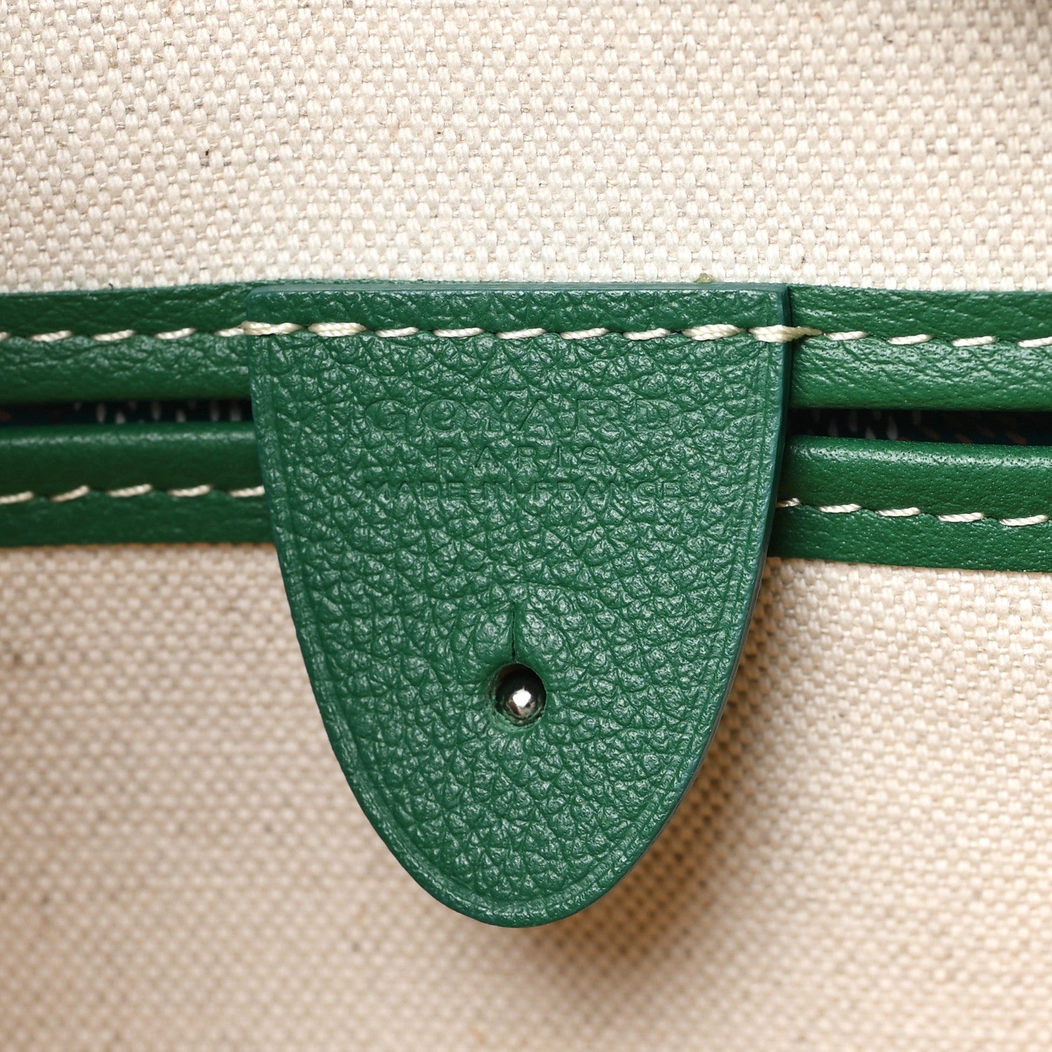Goyard Goyardine Artois PM Green 5 of 9