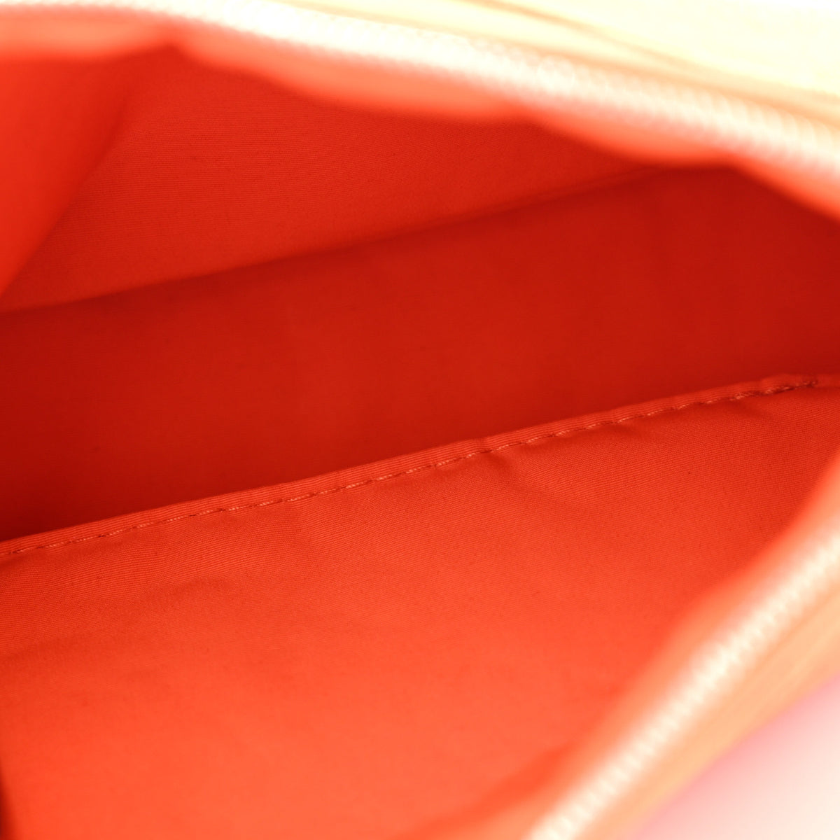 Cotton Canvas Mini Bolide Travel Cosmetic Pouch Feu