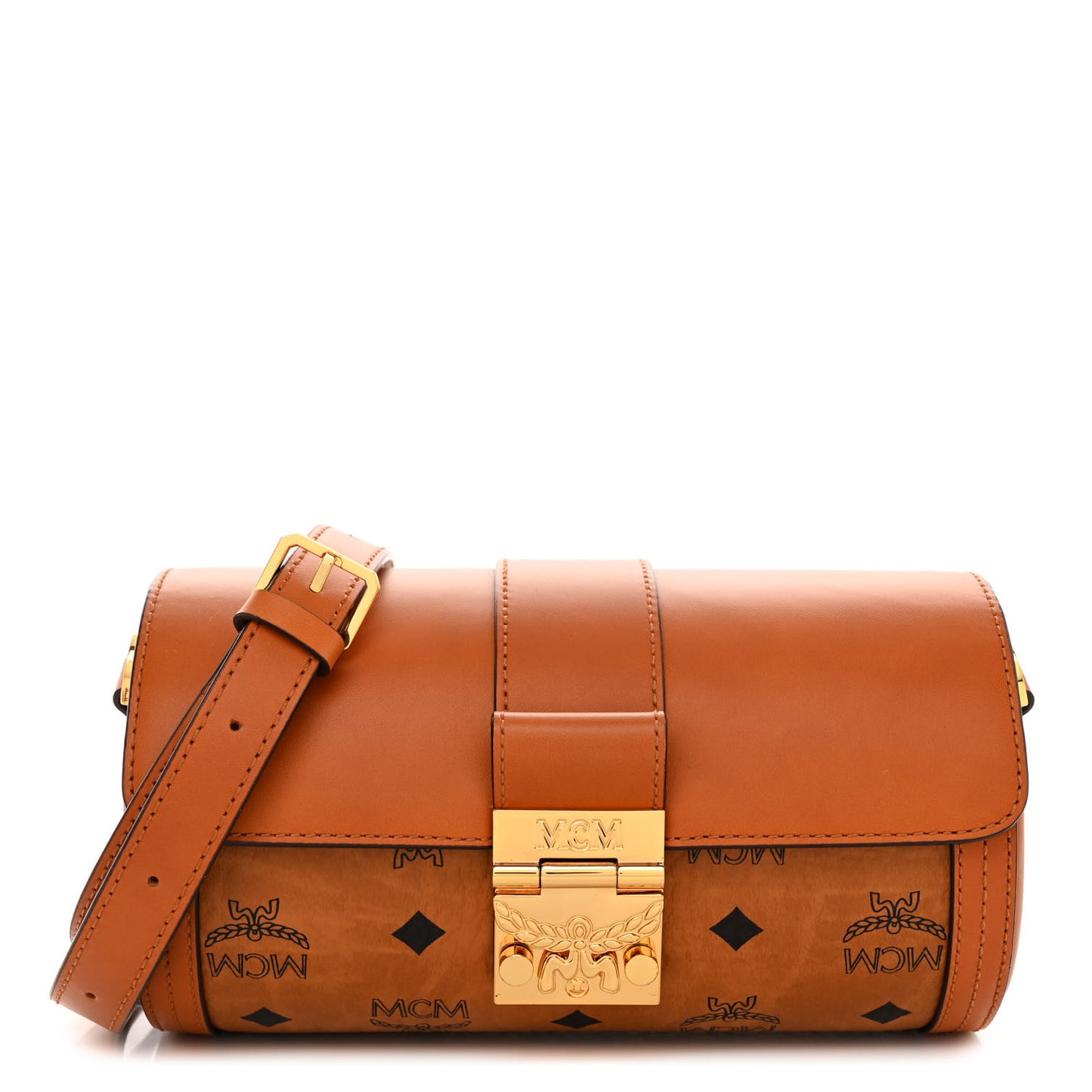 Visetos Small Tracy Crossbody Bag Cognac