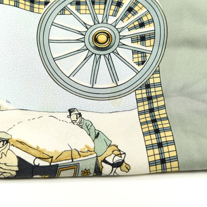 Hermes Silk L'hiver En Poste Scarf 90 6 of 6