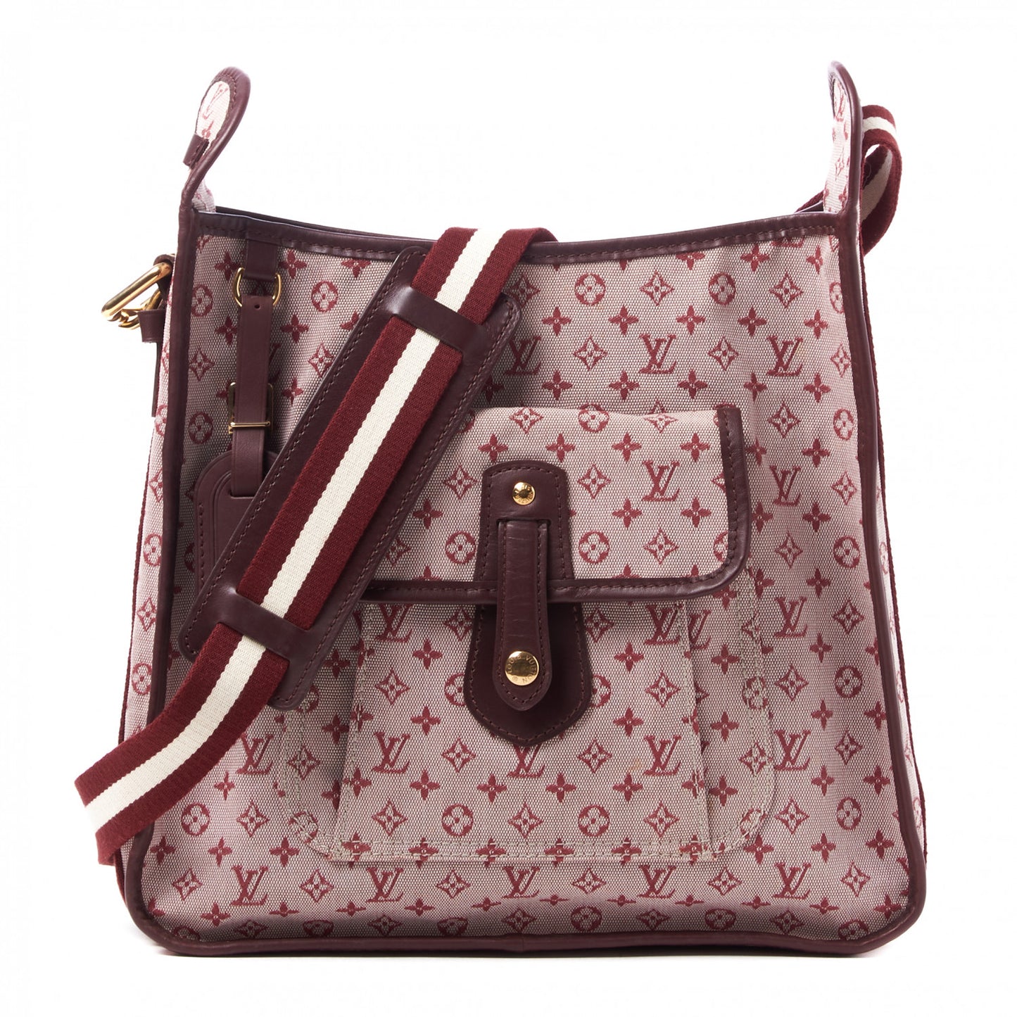 Mini Monogram Besace Mary Kate Cherry