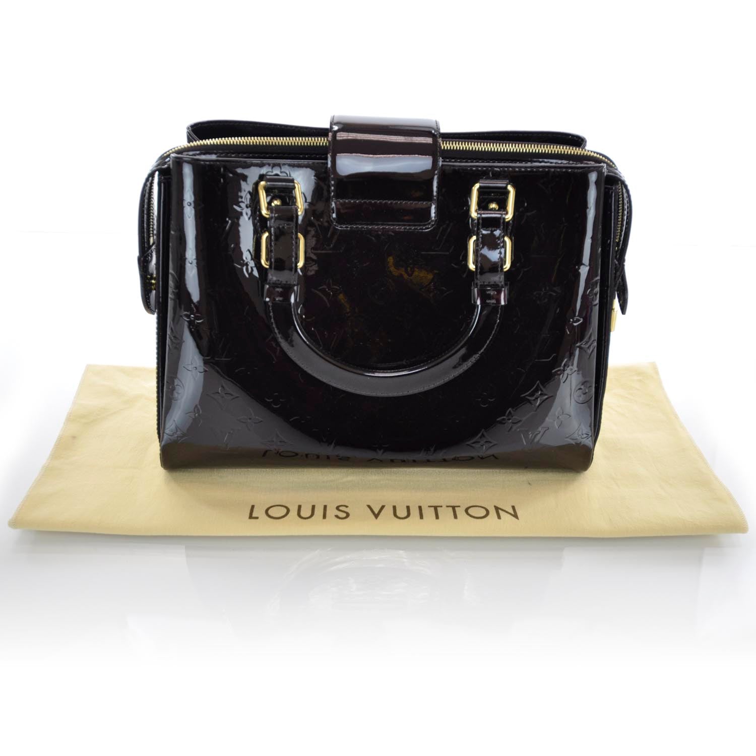 Louis Vuitton Vernis Melrose Avenue Amarante 3 of 10