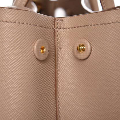 Prada Saffiano Cuir Medium Double Bag Cammeo 12 of 12