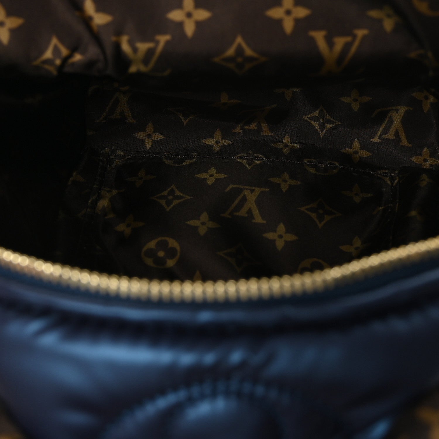 Louis Vuitton Econyl Mini Monogram Pillow Palm Springs Backpack Mini Navy 5 of 8