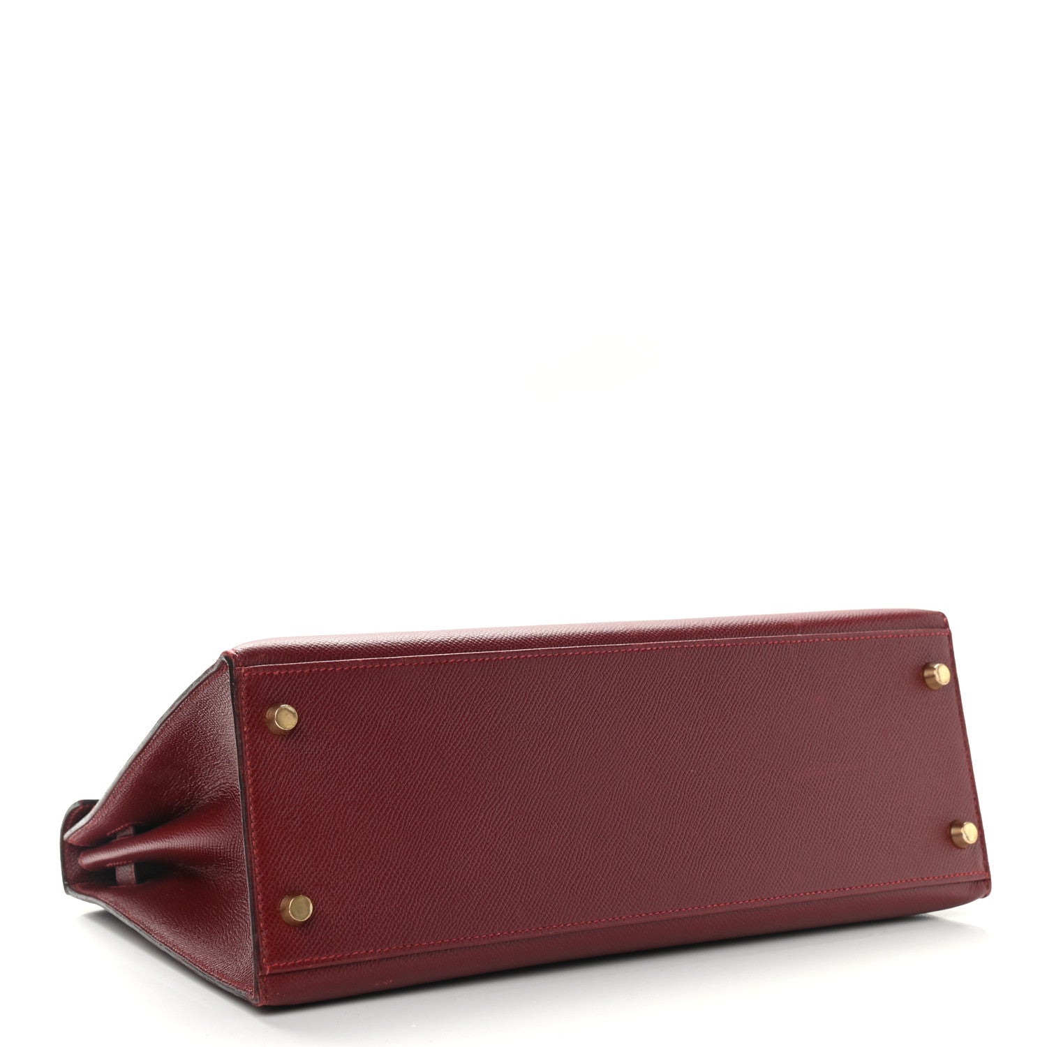 Hermes Epsom Kelly Sellier 32 Rouge H 4 of 22