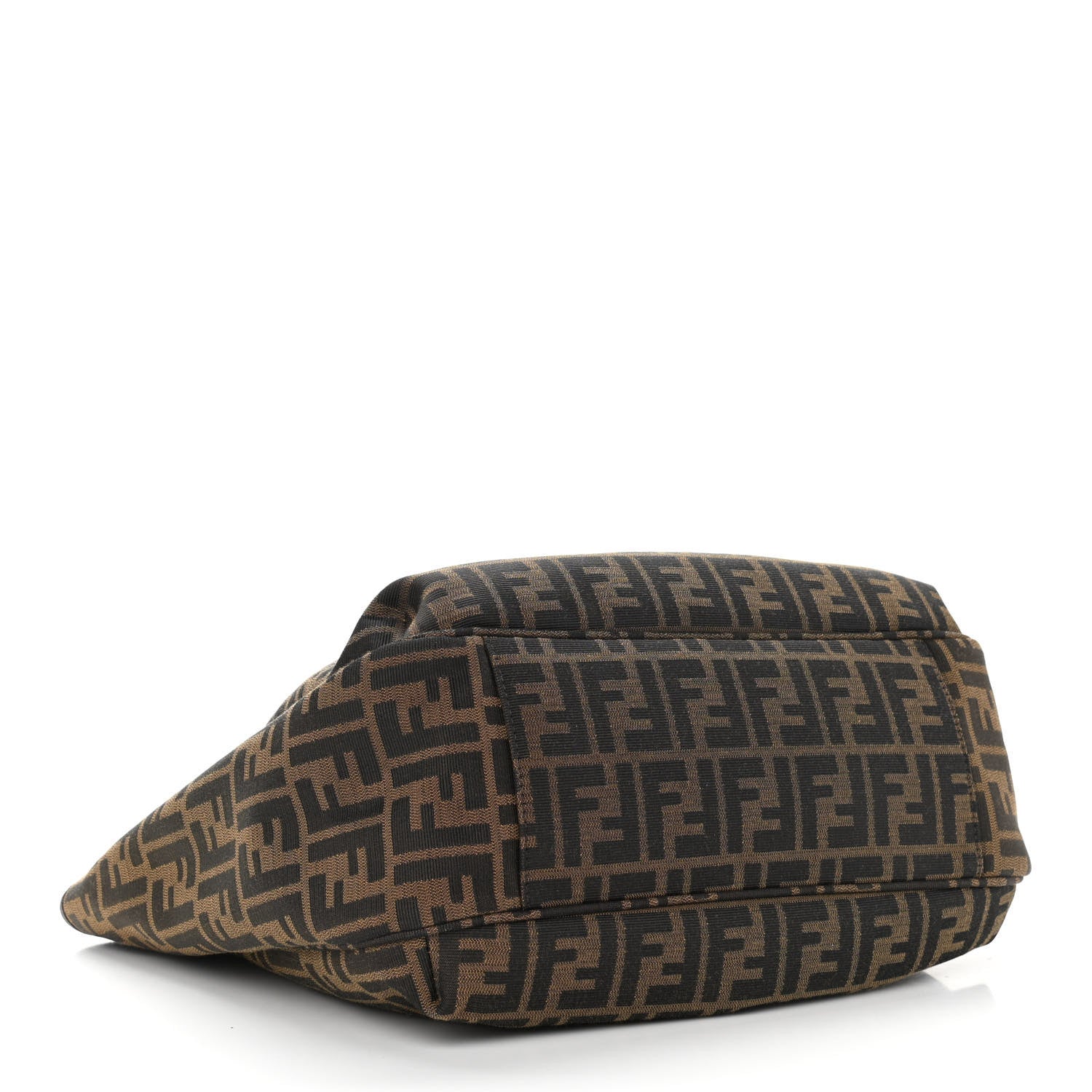 Fendi Zucca Vitello Artic Grande Shopping Tote Tobacco Castagna 4 of 12