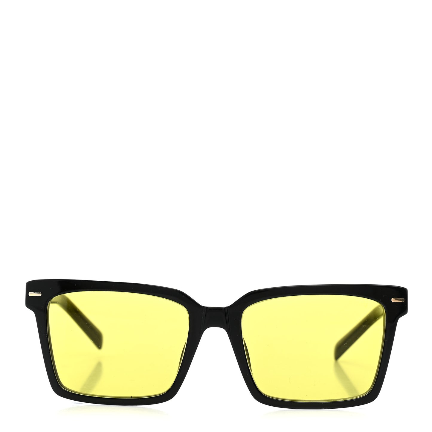 Acetate Rectangle Sunglasses SMU 13Z Black