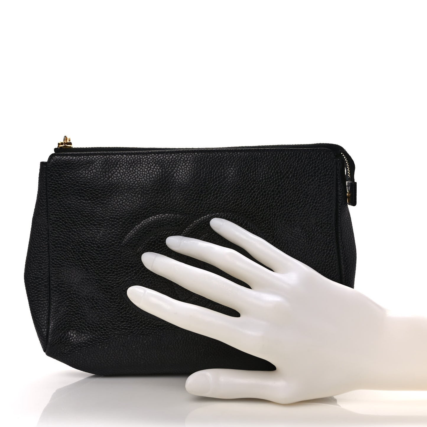 Caviar Timeless CC Cosmetic Pouch Bag Black