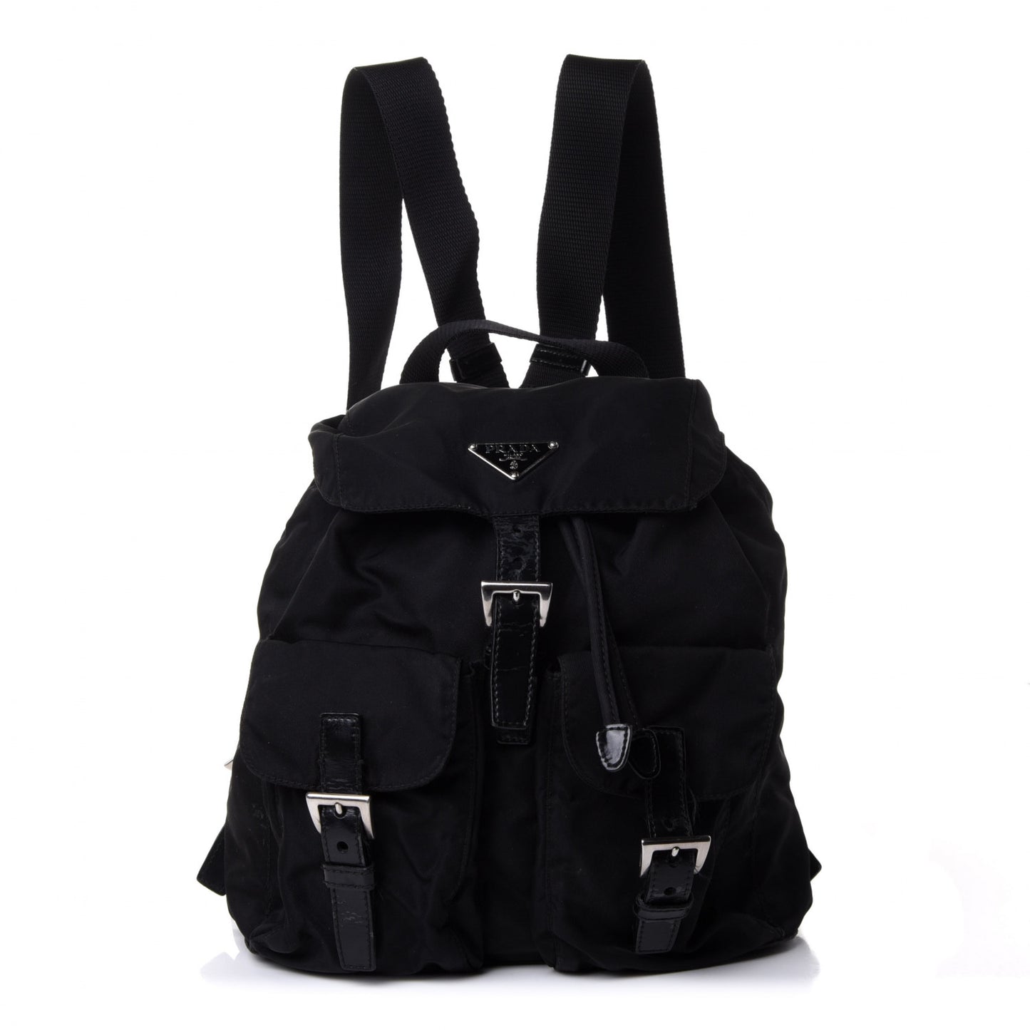 Tessuto Nylon Vela Small Backpack Black