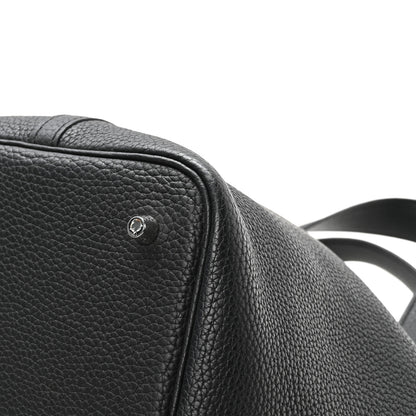 Hermes Taurillon Clemence Picotin Lock 22 MM Black 10 of 12