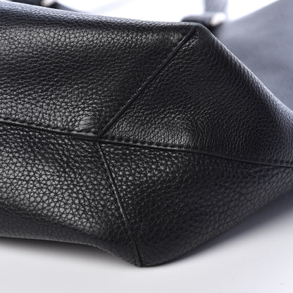 Gucci Pebbled Calfskin Large Tote Black 11 of 11