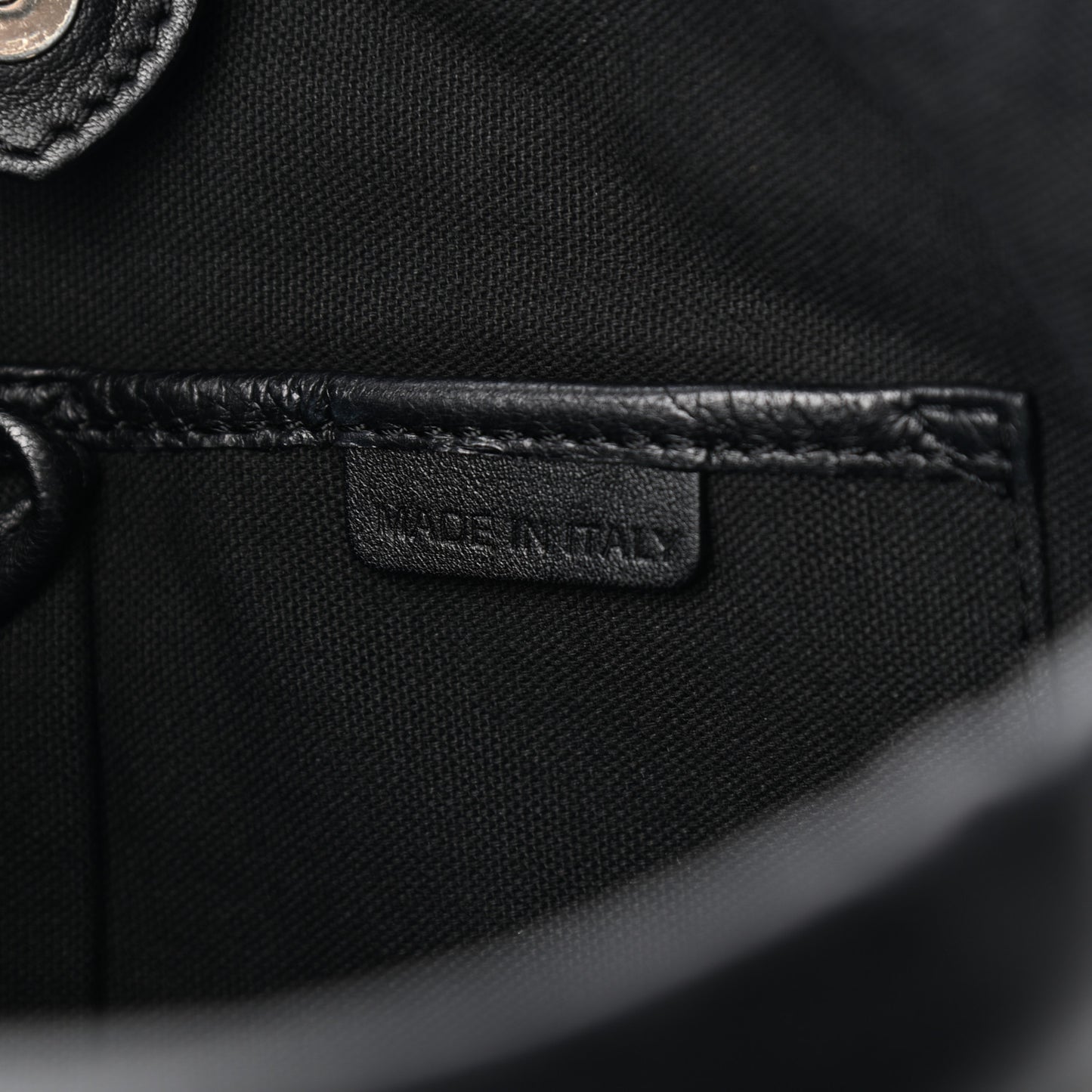 Calfskin House Check Little Crush Black