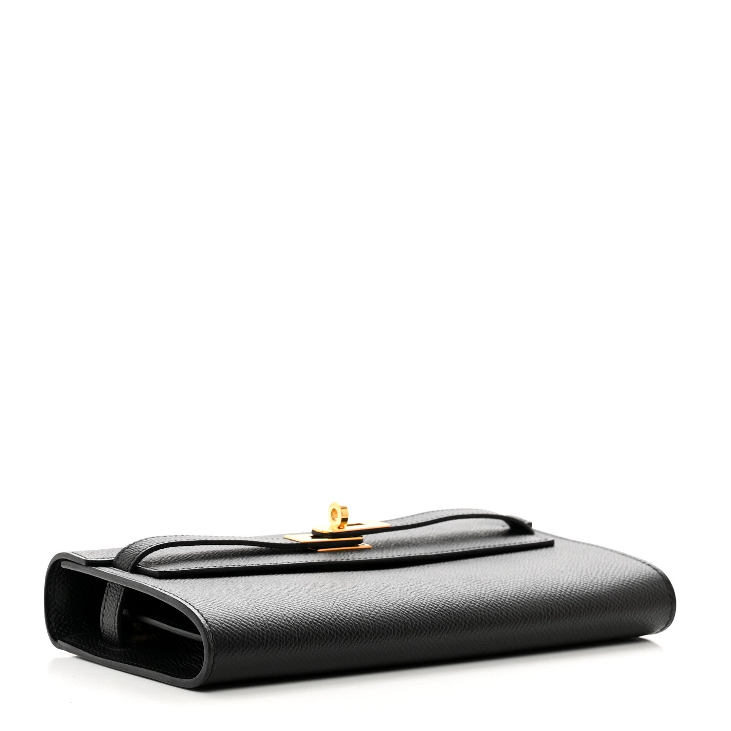 Hermes Epsom Kelly Wallet To Go Black 4 of 8