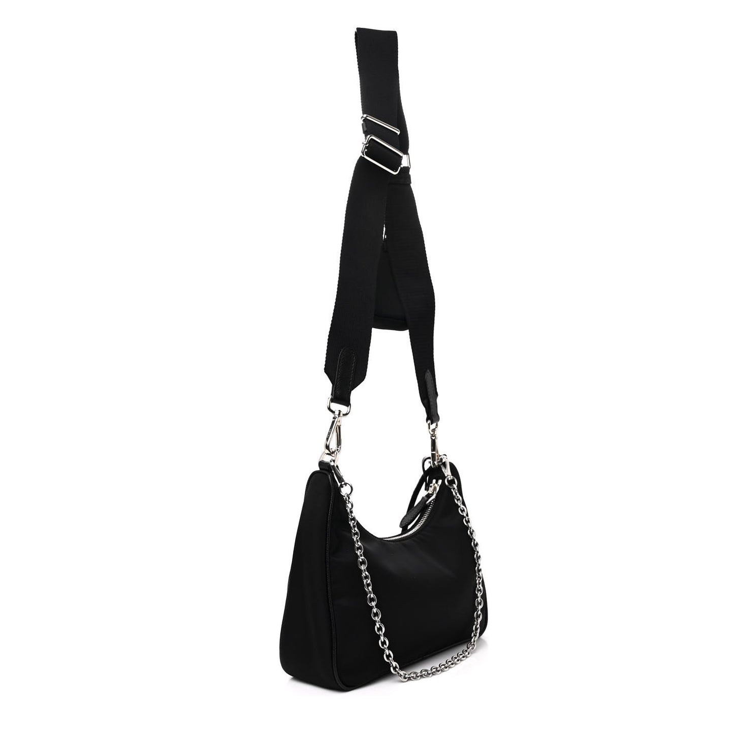 Nylon Re-Edition 2005 Shoulder Bag Black